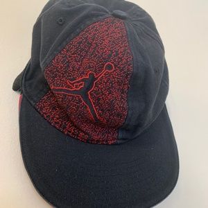 Size 8/20 Youth? Red & Black Jordan Cap